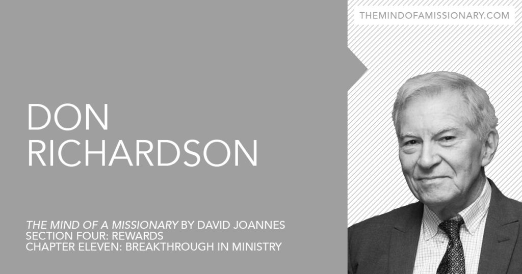 The Mind of a Missionary: Don Richardson - David Joannes