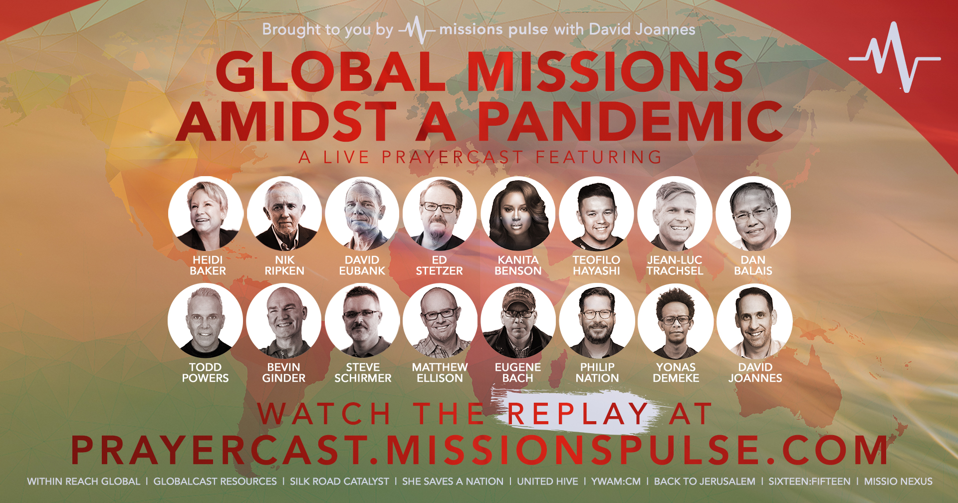 Global Missions Amidst a Pandemic: A Live Prayercast - David Joannes
